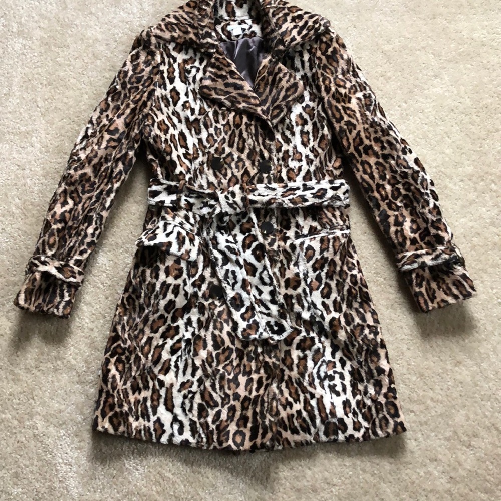 Cache Leopard Print Jacket - image 2